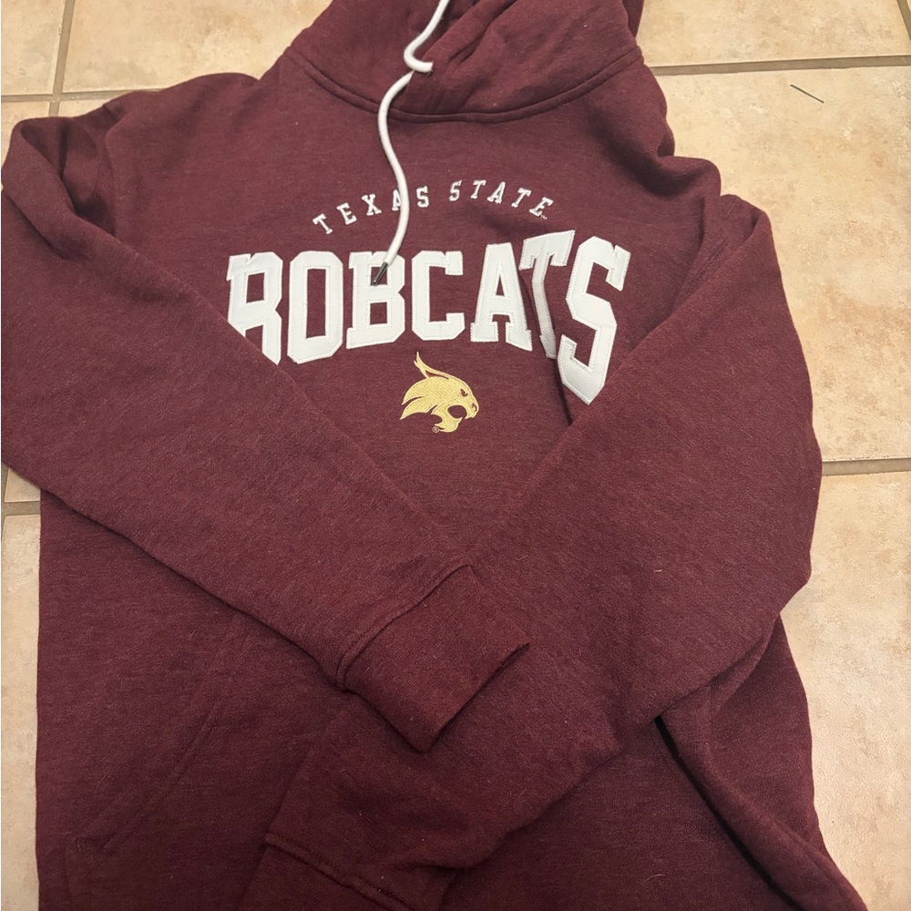 Pro Edge Maroon Texas state Bobcats Hoodie